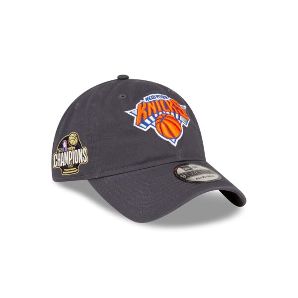 New York Knicks 2026 Champions Sidepatch Gray 9TWENTY Adjustable Hat