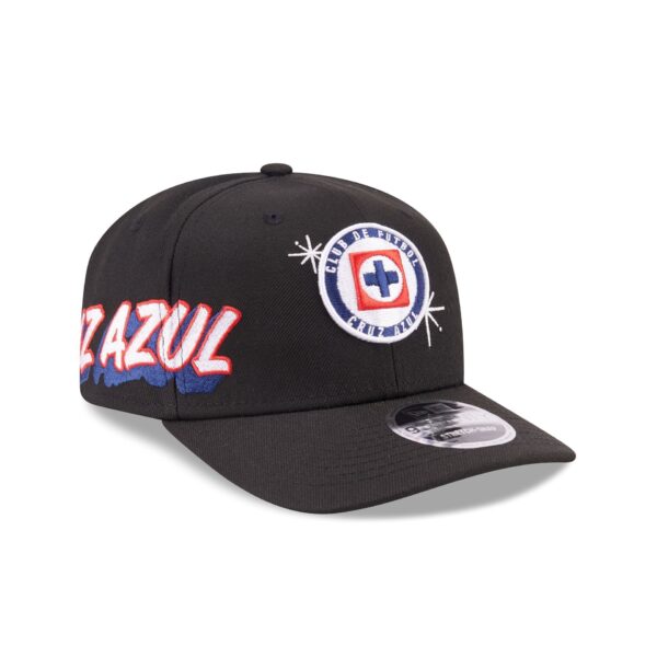 Cruz Azul Wordmark Side 9SEVENTY Stretch-Snap Hat