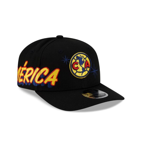 Club América Wordmark Side 9SEVENTY Stretch-Snap Hat