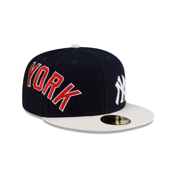 New York Yankees Premium Multi Logo 59FIFTY Fitted Hat
